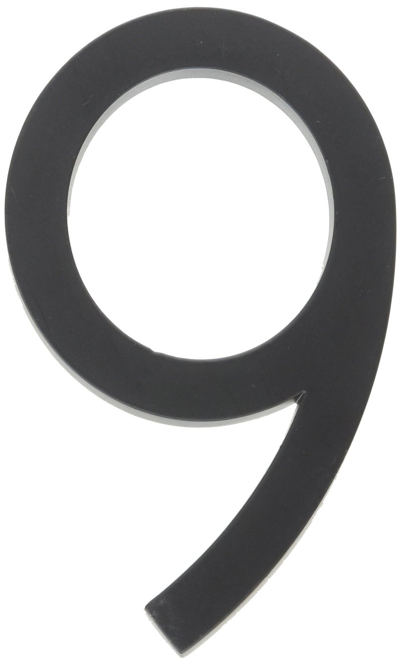 Hy-Ko Floating Mount House Numbers, Modern Raised Metal House Numbers for Outside, Durable Convenient Marking for Home Address with Included Mounting Hardware for Simple Installation - Image 1